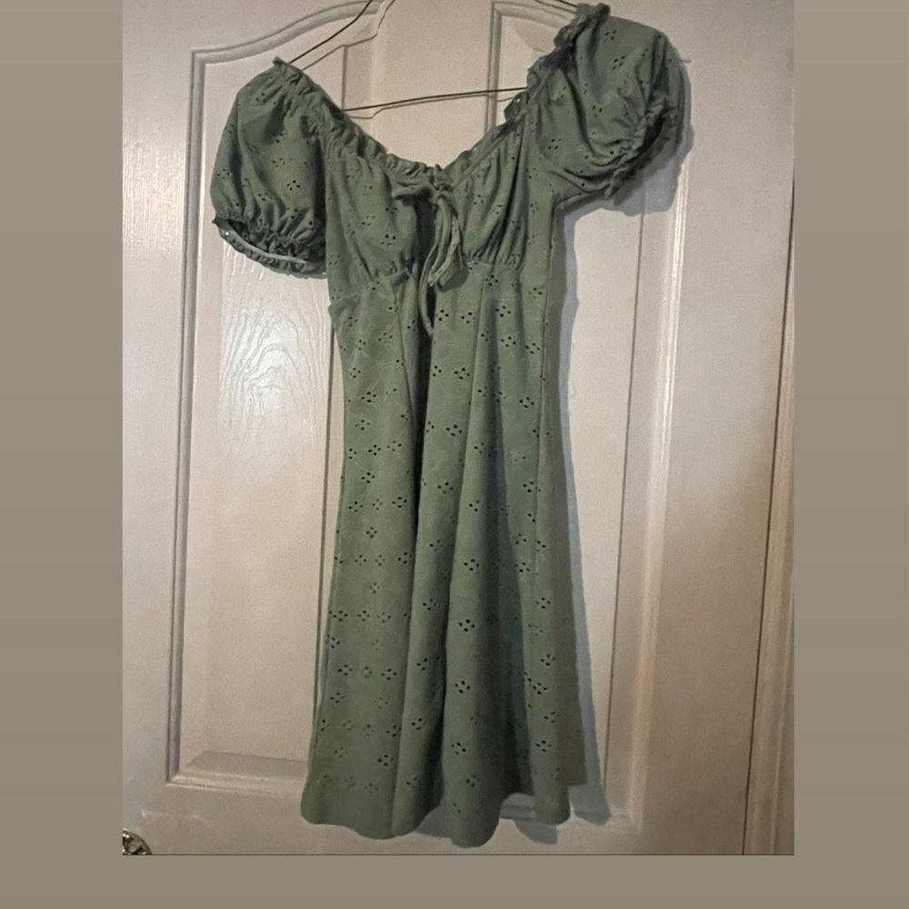 Green dress